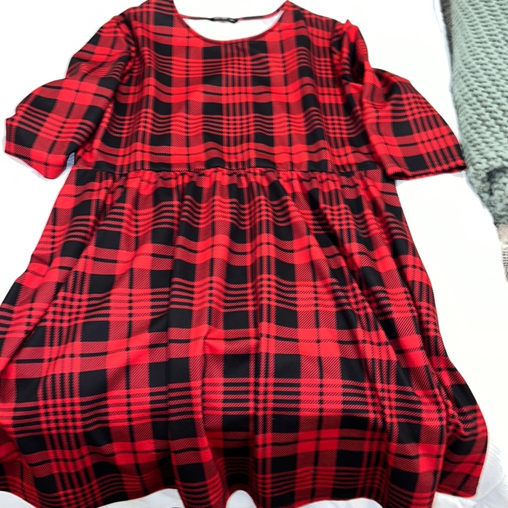 Plaid dress